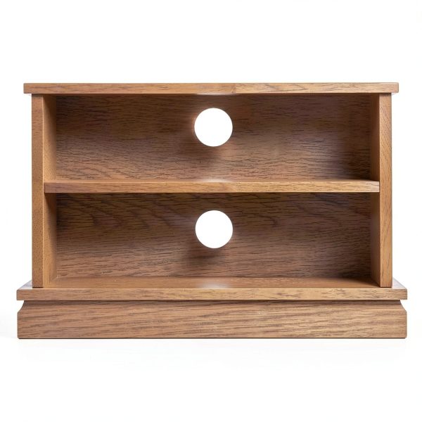 Lennon TV Stand Oak Veneer Mid Century Modern Storage-8