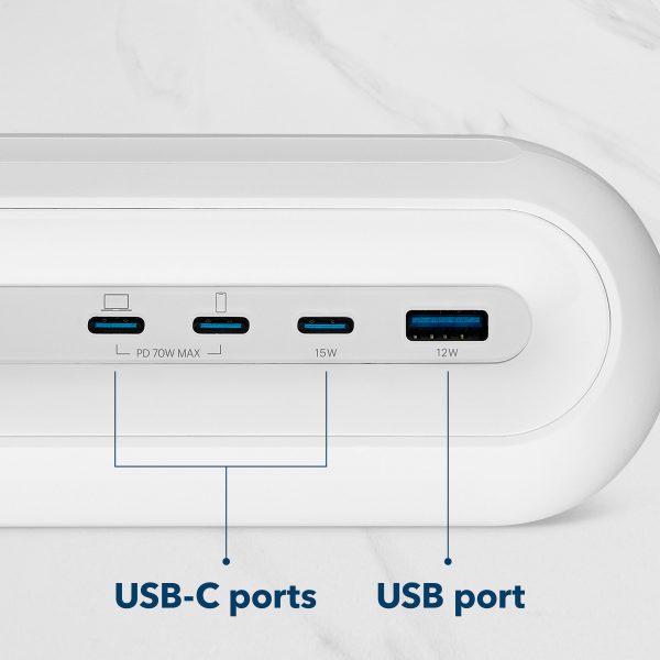 Insignia 6 in 1 Charging Station 70W GaN Technology-6