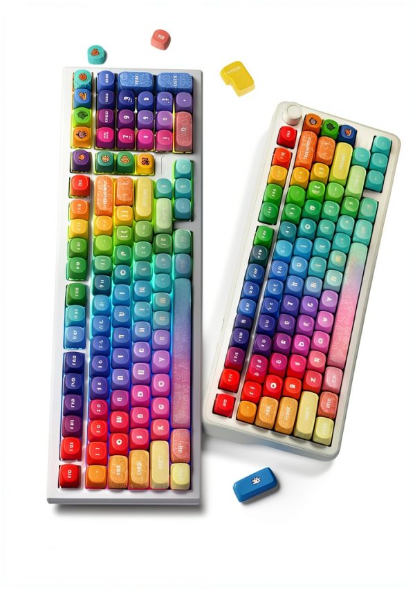 Dye Sublimation Keycaps 131 Keys Set Mechanical Keyboard-6