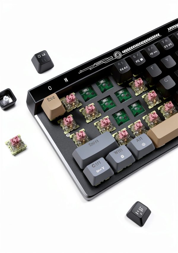 Womier VK68 65 Mechanical Keyboard Wired Backlit Gaming-2