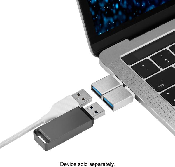 Best Buy Essentials USB to USB-C Adapter 2-Pack Charging-5