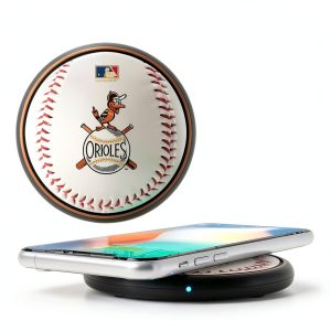 Baltimore Orioles Wireless Charger Fast Charging Fan Gear-0