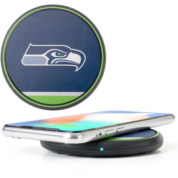 Seattle Seahawks Wireless Phone Charger NFL Fan Gear-0